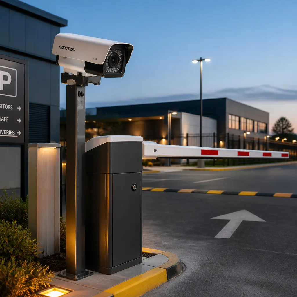 Automatska rampa sa kamerom za prepoznavanje tablica